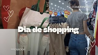 DIA DE SHOPPINGComprei muita coisamaquiagemtênisroupas e muito  🛍️ [upl. by Milli215]