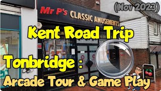 Mr Ps Classic Amusements RoadTrip  Mr Ps Tonbridge Arcade Tour amp Fruit Machine Play 1 [upl. by Nodroj]