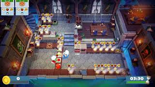 Overcooked 2 Level 31 2Player Former World Record Score 3512 [upl. by Aicilic]