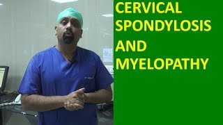 What is Cervical spondylosis Cervical Spinal cord compression and Myelopathy मानेचा संधिवात [upl. by Fania]