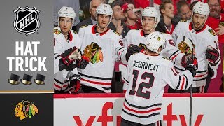 Alex DeBrincat records second career hat trick [upl. by Bainbrudge]