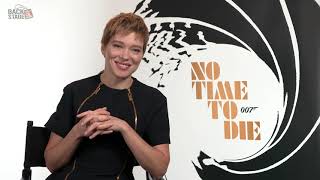 NO TIME TO DIE The Last Bond Girl  Lea Seydoux Interview [upl. by Casanova241]