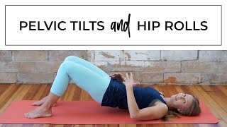 How To Do Pelvic Tilts and Hip Rolls [upl. by Schertz]