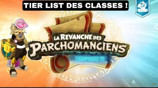 TIER LIST DES CLASSES TEMPORIS 6 [upl. by Nehtan]