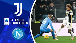 Juventus vs Napoli  Extended Highlights  Serie A  CBS Sports Golazo [upl. by Nellac]