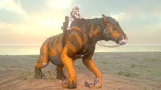 Ark Survival Evolved Mobile Chalicotherium Bebra Dayno Taming S2 Ep42  Brutal Hardcore [upl. by Aicargatla]