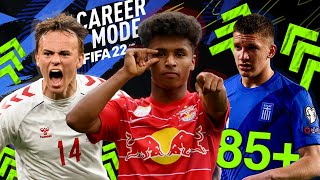 Die 80 BESTEN TALENTE im FIFA 22 KARRIEREMODUS Potenzial 85  93📈 [upl. by Liryc]