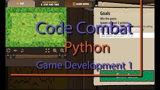 CodeCombat Give and Take Level 8 Python Game Development Tutorial [upl. by Keemahs]