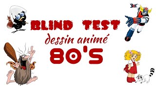 blind test dessin animé année 80 70 [upl. by Nylyrehc]