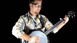 Cripple Creek 5String Chicago Style Banjo  Ricky Cucci [upl. by Tenenbaum]