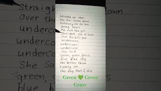 Green Green Grass Song by George Ezra lyrics music lyrics [upl. by Laidlaw]