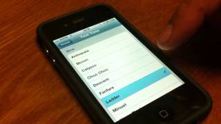 iOS42 New Text Tones for iPhone4 [upl. by Aihtnys980]