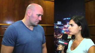 UFC Rio Dana White PreFight Interview [upl. by Fernande]