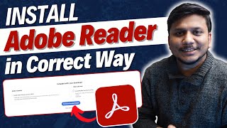 Install Adobe Acrobat Reader the Right Way Without the Ads in Windows 11  Free [upl. by Wanda659]