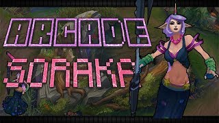 ARCADE Soraka Skin Spotlight League of Legends [upl. by Lubbi967]