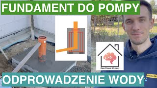 Projekt kotłownia część 1 Jak wykonać samemu fundament do pompy ciepła Odprowadzenie skroplin [upl. by Niroc735]