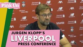 Jurgen Klopp ahead of Norwich City  Press Conference [upl. by Cleodel]