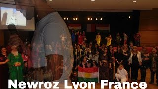 Newroz Lyon france 2017 Dilo doxan [upl. by Htevi261]