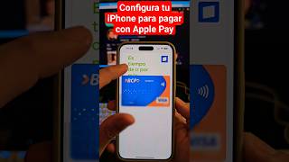 Configura tu iPhone para pagar con Apple Pay Shorts iPhone applepay [upl. by Relyt]