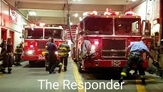 FDNY FULL HOUSE RUN FOR ENGINE 304 amp TOWER LADDER 162 [upl. by Learsiy]