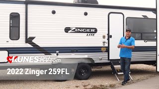 2022 Zinger 259FL Review Details Specs [upl. by Zena]