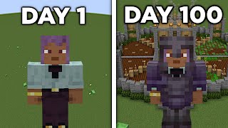 100 Days Of Minecraft Superflat [upl. by Kleper618]