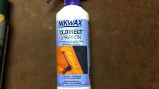 NIKWAX TXDirect Waterproofing vs Kiwi Heavy Duty Water Re [upl. by Ahsienaj]