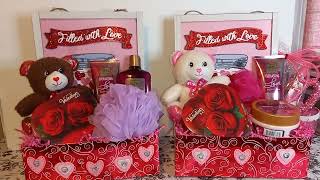 Valentines Day Gift Basket Ideas valentines valentinesday valentinegiftideas [upl. by Resiak]