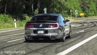 750HP Shelby GT500 TRACK PACK  Start Up Loud Revs Powerslide [upl. by Petrine]