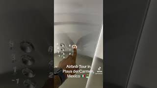 Airbnb Tour In Playa del Carmen 5th ave Main tourist strip playadelcarmen travel airbnb [upl. by Gnuj]