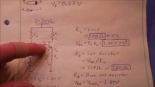 Transistor Constant Current Circuit [upl. by Anselma]