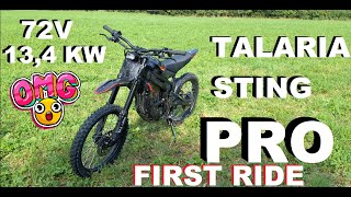 TALARIA STING PRO  MX5 PRVNÍ DOJMY [upl. by Sievert]