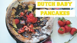 SweetNSpicyLiving Recipe EP 17  How to Make Dutch Baby Pancake also known as German Pancake [upl. by Wey]