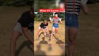 Mime VS Painful Scooter Attack… funny comedy shorts [upl. by Romano]