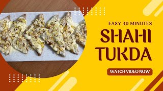 Shahi Tukda Recipe  Shahi Tukda Banane Ka Tarika  Easy Sweet Dish Recipe  shahitukda shorts [upl. by Vernor]