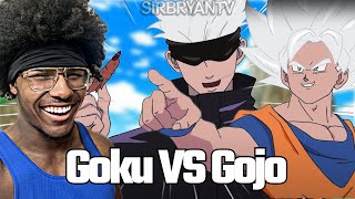 Goku Vs Gojo Rap Battle🤣2SSJ9K [upl. by Stein]