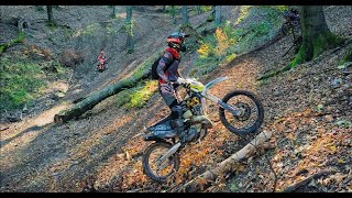 12 bikers 3 broken KTM lost in forest a blast of a ride P1 [upl. by Nnylireg]