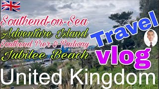 SouthendonSea  Adventure Island  Southend Pier amp Railway  Jubilee Beach  Theme park  Essex [upl. by Randal]