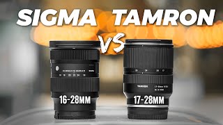 Sigma Vs Tamron  Best Budget Sony Wide Angle Lens [upl. by Slaby]