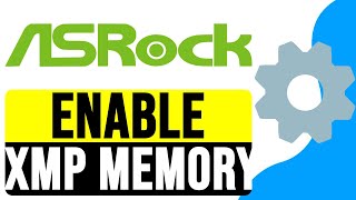 How to ENABLE XMP MEMORY PROFILE on ASRock A320M HDV R40 2024  Load XMP Setting ASRock [upl. by Medor]