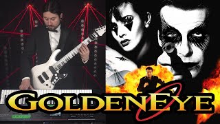 Goldeneye 007 GOES METAL Guitar amp Keyboard Cover [upl. by Yssor]