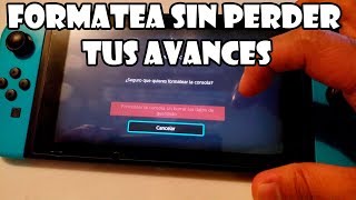 Reparar Nintendo Switch problemas de Software sin perder avances [upl. by Albina]