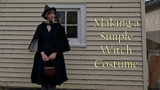 Making a Simple Witch Costume [upl. by Haidabej]