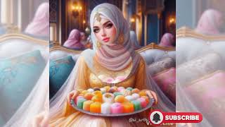 4K Ai Art Lookbook Beautiful girls with hijab in colorful dress and beautiful smile Ai Artviral [upl. by Martinelli]