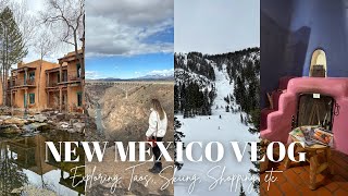 TAOS NEW MEXICO TRAVEL VLOG  Exploring Taos Rio Grande Gorge Taos Ski Valley amp More [upl. by Lerret]