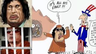 Gaddafi Comics  كرتون القذافي  اضحوكة القرن الواحد والعشرين [upl. by Leonardo]