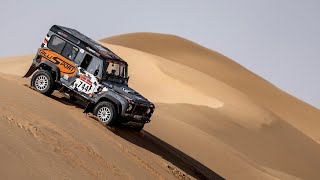 Stage 3 Dakar 2024 AlliSport Defender TD5 [upl. by Arimihc773]