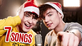 7 SONGS ALS WEIHNACHTSVERSION 🎅🏻 [upl. by Nivri605]