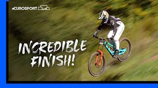 🏆 Oisin OCallaghan Wins First World Cup Event  Mens UCI Mountain Bike World Series  Highlights [upl. by Nikolai]