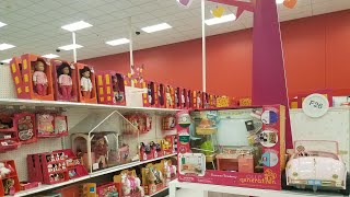 OUR GENERATION DOLL SECTION AT TARGET [upl. by Horlacher]